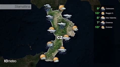 Previsioni Meteo Catanzaro Oggi